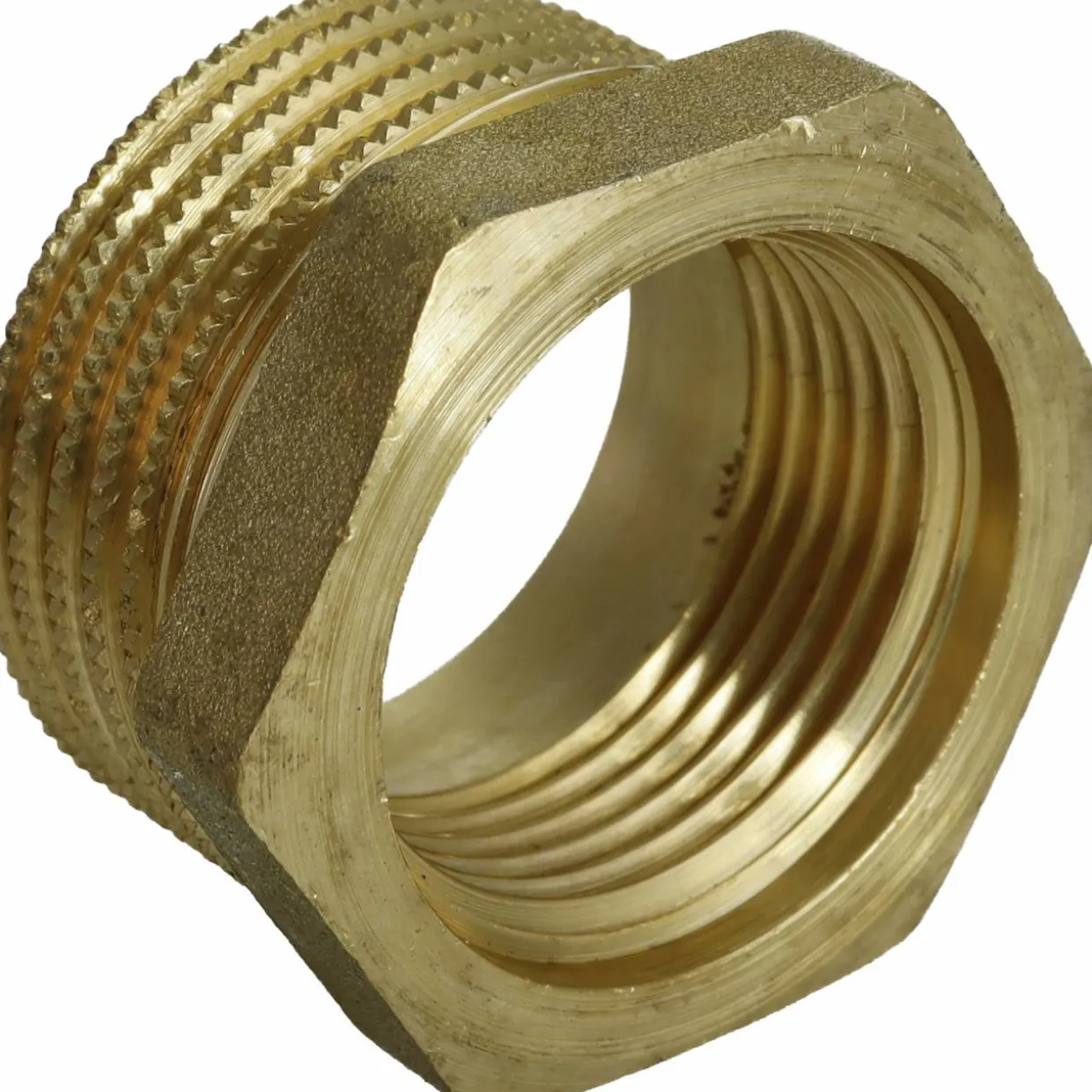 Supistusnippa 1"-3/4" messinki