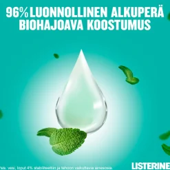 Suuvesi Listerine Naturals 500 ml Teeth Protect Milder Taste