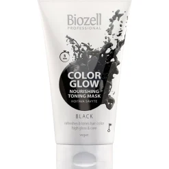 Sävytenaamio Biozell 150 ml Color Glow, Black