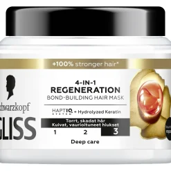 Syvähoito Gliss 400 ml 4-in-1 Regeneration hiuksille
