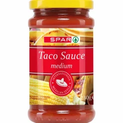 Tacokastike SPAR 230 g Tex Mex Salsa Medium