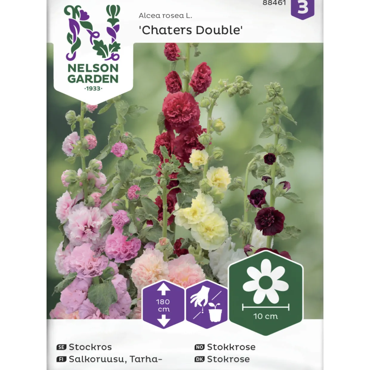 Tarhasalkoruusu siemen Nelson Garden Basic Charter's Double