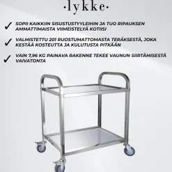 Tarjoiluvaunu Lykke