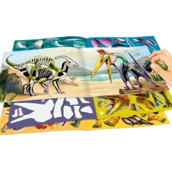 Tarrakirja Dino World Sticker Fun