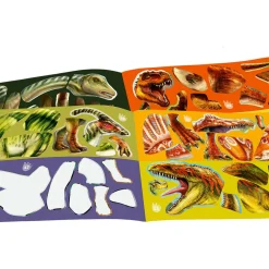 Tarrakirja Dino World Sticker Fun