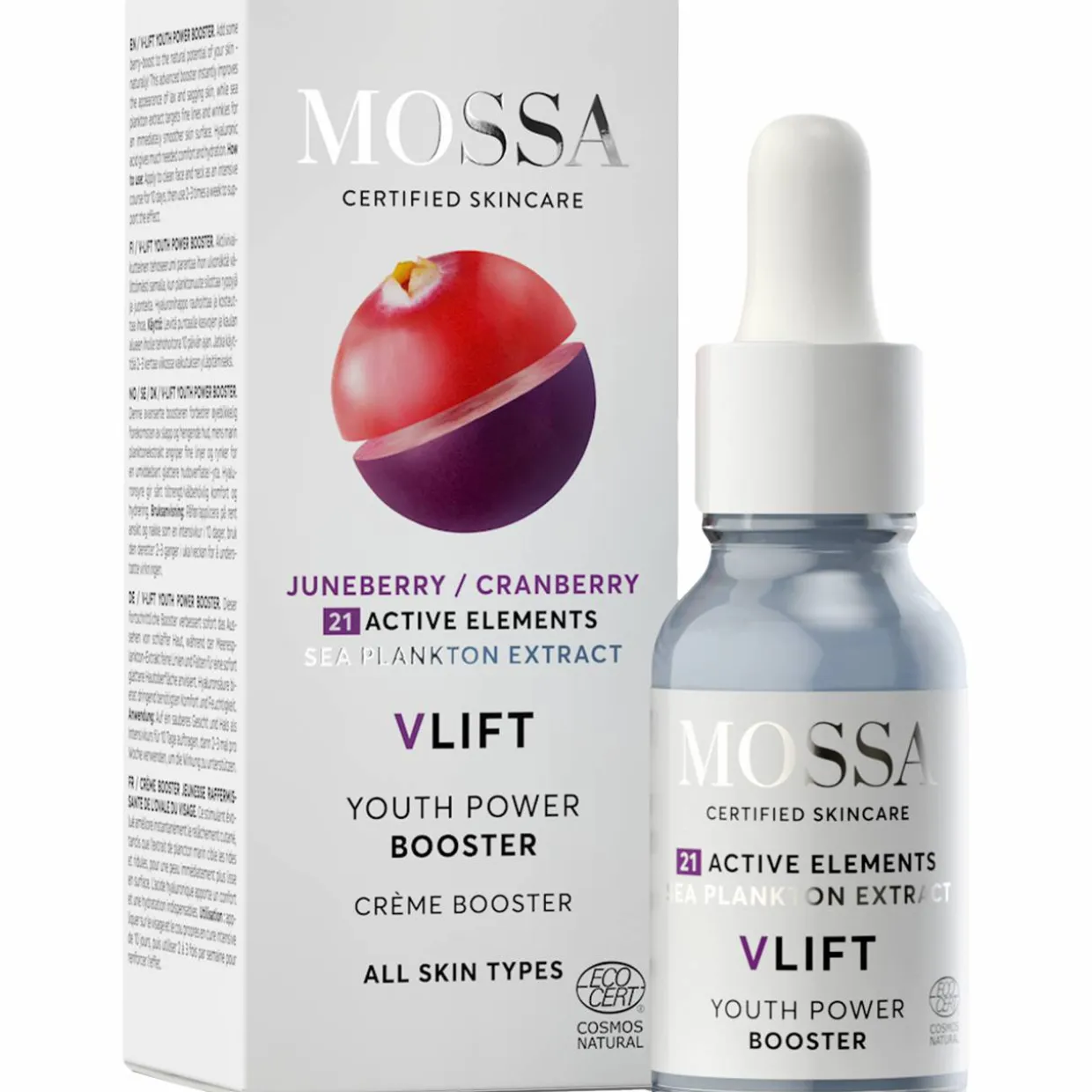 Tehoseerumi Mossa 15 ml V Lift kiinteyttävä