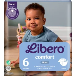 Teippivaippa Libero 32 kpl Comfort 6, 13-20 kg
