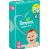 Teippivaippa Pampers 47 kpl Baby-Dry 4, 9-14 kg
