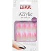 Tekokynnet Kiss Salon Acrylic Color Pink French