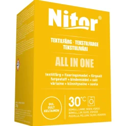 Tekstiiliväri All-in-One 230 g Keltainen