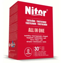 Tekstiiliväri All-in-One 350 g Punainen