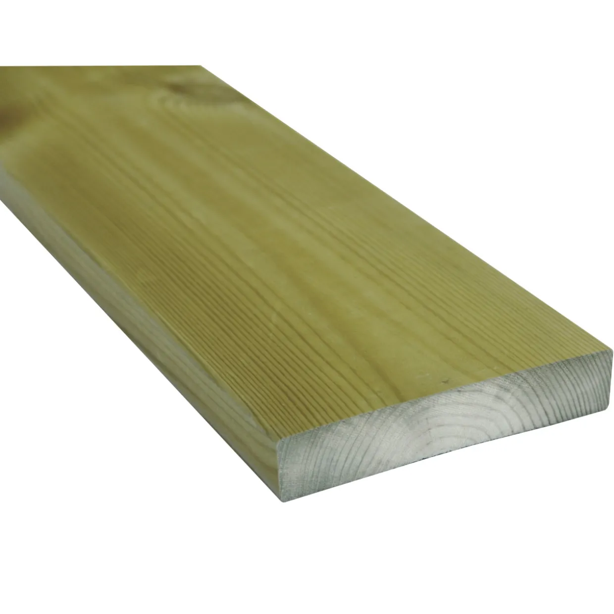 Terassilauta 28 x 145 x 4200 mm, vihreä