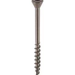Terassiruuvi Brücke 4,2 x 55 mm, Ruspert, ruskea, 250 kpl
