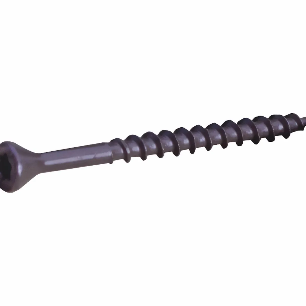 Terassiruuvi ruskea pinnoitettu 4,2 x 55 mm, TX20, 250 kpl