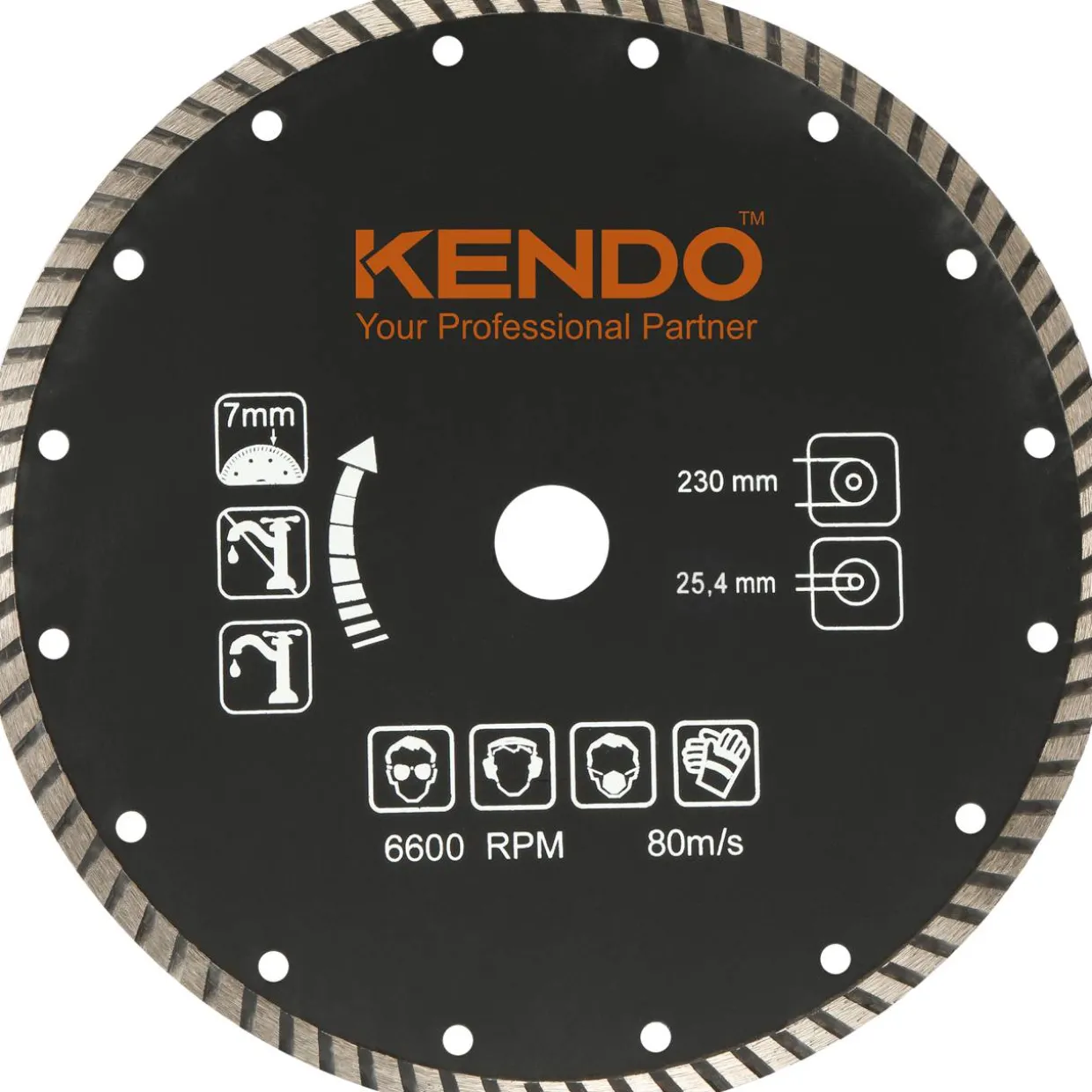 Timanttilaikka Kendo 230 x 25,4 mm turbo