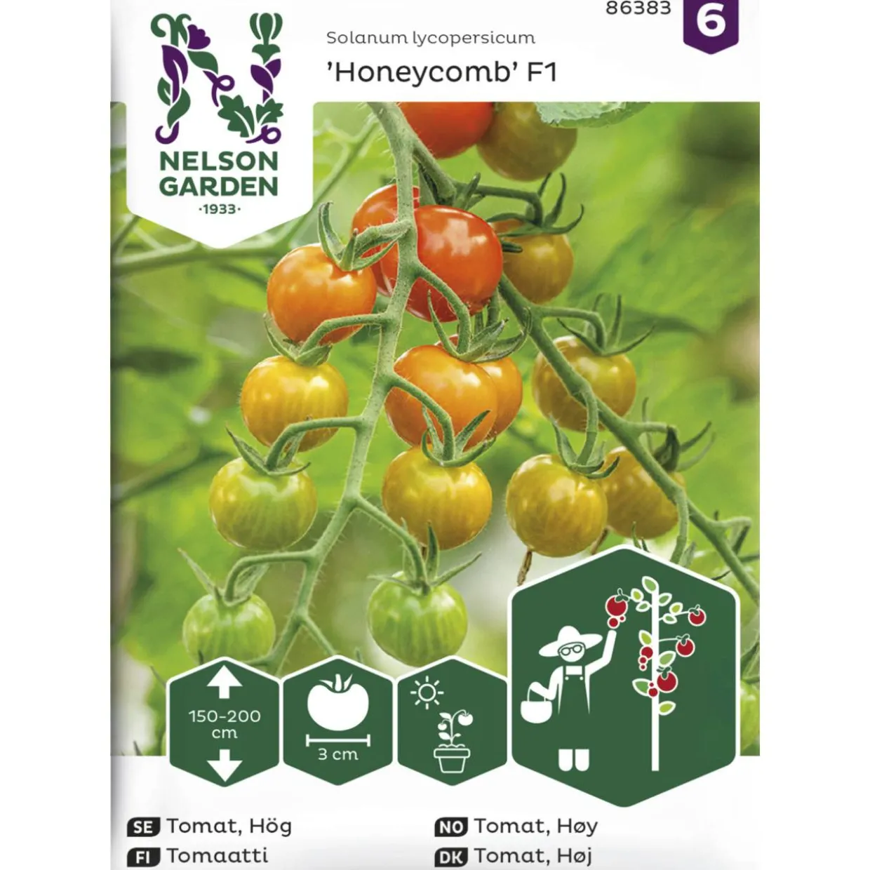 Tomaatti siemen Nelson Garden Basic Honeycomb F1