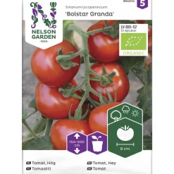 Tomaatti siemen Nelson Garden Basic Bolstar Granda Organic
