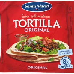 Tortilla Santa Maria 8 kpl 320 g Original Medium