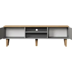 TV-taso Kocot 160 cm Denver harmaa/beige