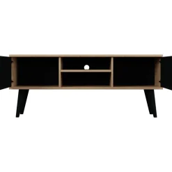 TV-taso Kocot 120 cm Toronto musta/beige