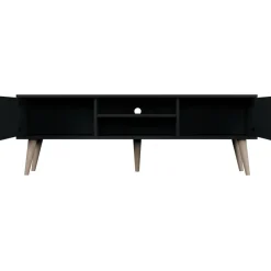 TV-taso Kocot 160 cm Toronto musta