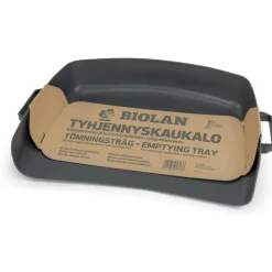 Tyhjennyskaukalo Biolan kompostoriin