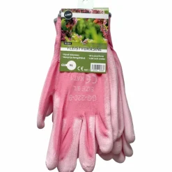 Työkäsine PU 3 paria, pinkki