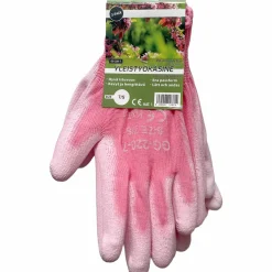 Työkäsine PU 3 paria, pinkki