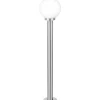 Ulkopylväsvalaisin Eglo Nisia E27 100 cm teräs/valkoinen