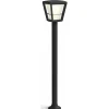 Ulkopylväsvalaisin Philips Hue Econic White and Color Ambiance 15W 24V, musta