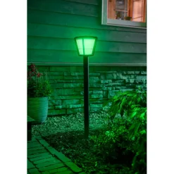 Ulkopylväsvalaisin Philips Hue Econic White and Color Ambiance 15W 24V, musta