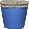 Ulkoruukku Parco Rustic 25 cm sininen
