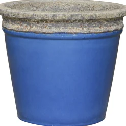 Ulkoruukku Parco Rustic 25 cm sininen