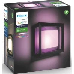 Ulkoseinävalaisin Philips Hue Econic White and Color Ambiance