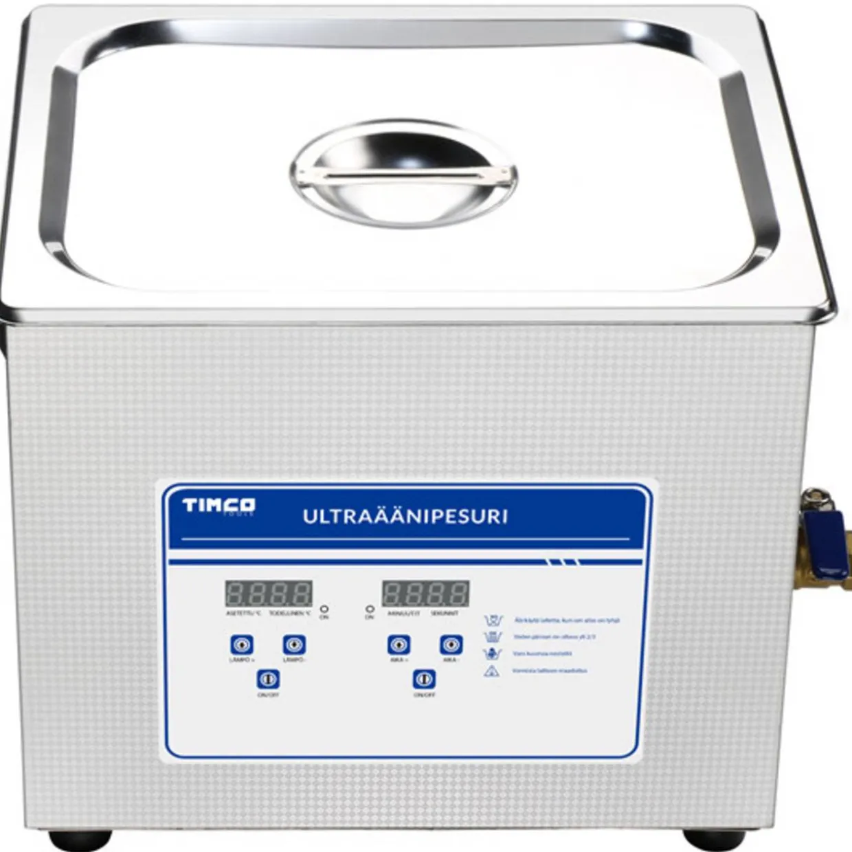 Ultraäänipesuri Timco 15 l INOX