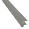 U-päätelista Keraplast, 10 mm alumiini 4 m