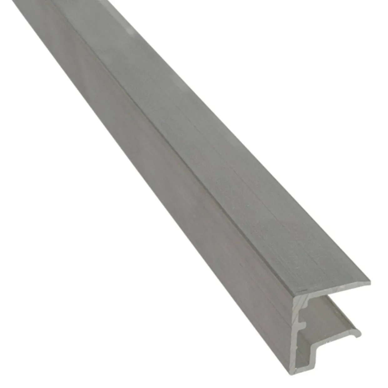 U-päätelista Keraplast, 10 mm alumiini 1,05 m