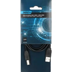 USB-kaapeli 2.0 Energy+ USB-A uros - USB-B uros, 2,0 m