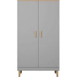 Vaatekaappi Kocot 184 x 100 cm Denver harmaa/beige