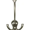 Vaatekoukku Alba 110 mm, samakki/mattanikkeli
