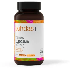 Vahva Kurkumiini + Bioperine Puhdas+ 250 mg 60 kaps