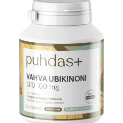 Vahva Ubikinoni Q10 Puhdas+ 100 mg 75 kaps + C-vitamiini