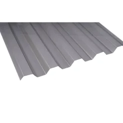 Valokate Keraplast PC Sun trapetsilevy 0,8 mm savunharmaa 1040 x 2500 mm