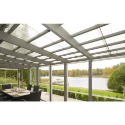 Valokate Keraplast PC Sun trapetsilevy 1,0 mm opal 1040 x 4500 mm