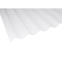 Valokate Keraplast PVC trapetsilevy 0,8 mm s.kirkas 1040 x 3000 mm