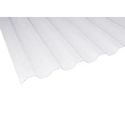 Valokate Keraplast PVC trapetsilevy 0,8 mm s.kirkas 1040 x 2500 mm