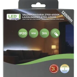 Valonauhasarja Led Energie CCT 3m 1200lm
