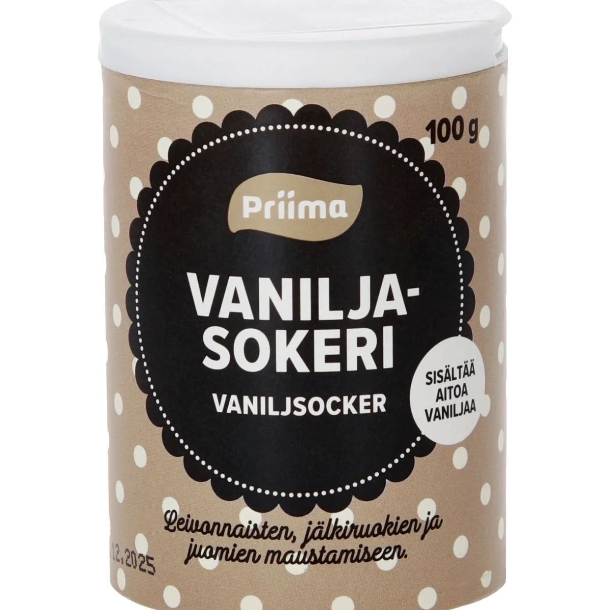 Vaniljasokeri Priima 100 g