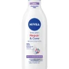 Vartaloemulsio Nivea 400 ml Repair & Care Fragrance Free