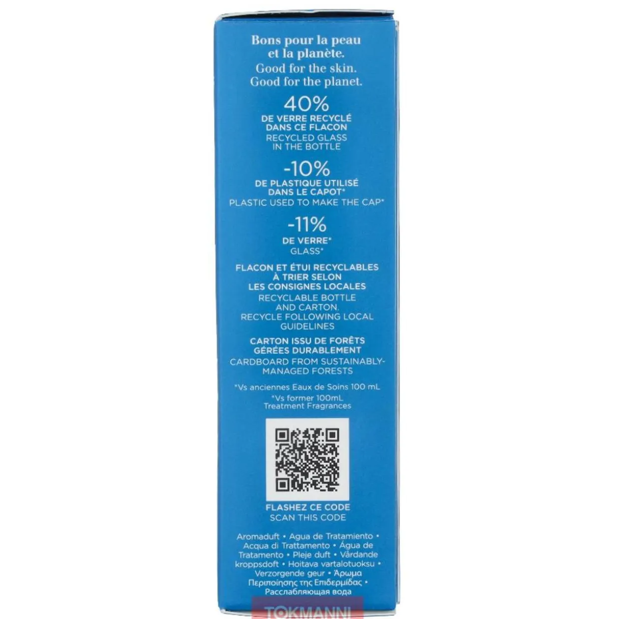 Vartalosuihke, Clarins 100 ml Eau Ressourcante